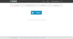 Desktop Screenshot of isupload.com